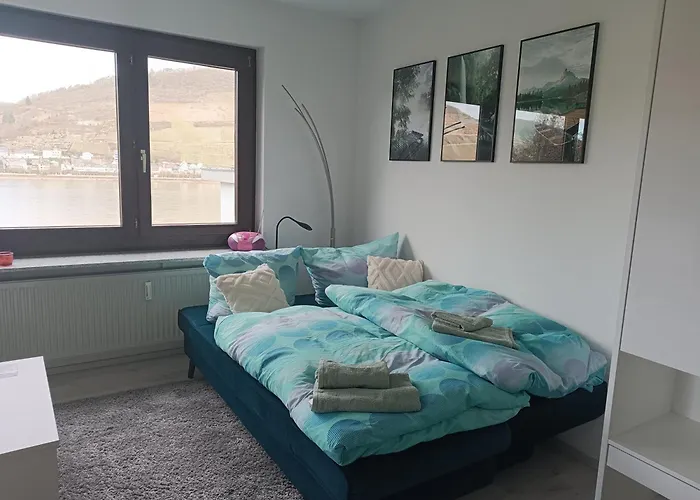 Апартаменты Mit Rheinblick Oberdiebach